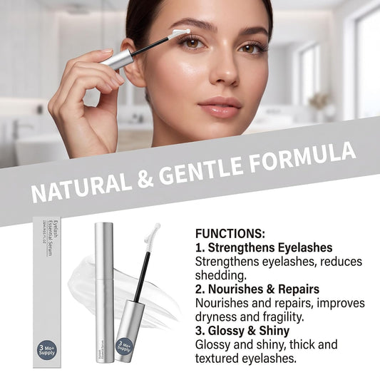 Natural curling eyelash essence, fuller eyelashes, daily eyelash care