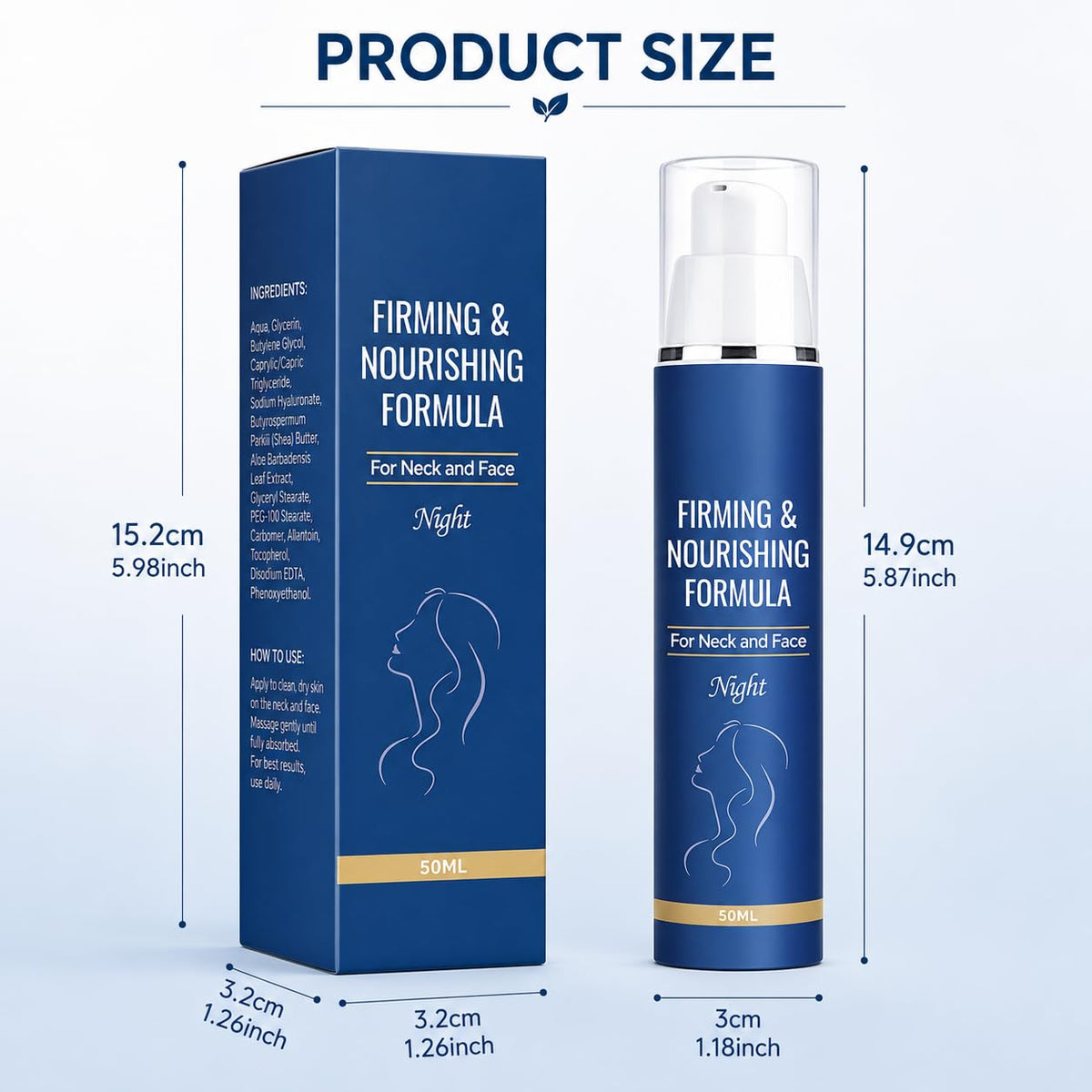 Tightening And Repairing Formula For Face And Neck Day And Night Cream 50ML(Day & Night Set)